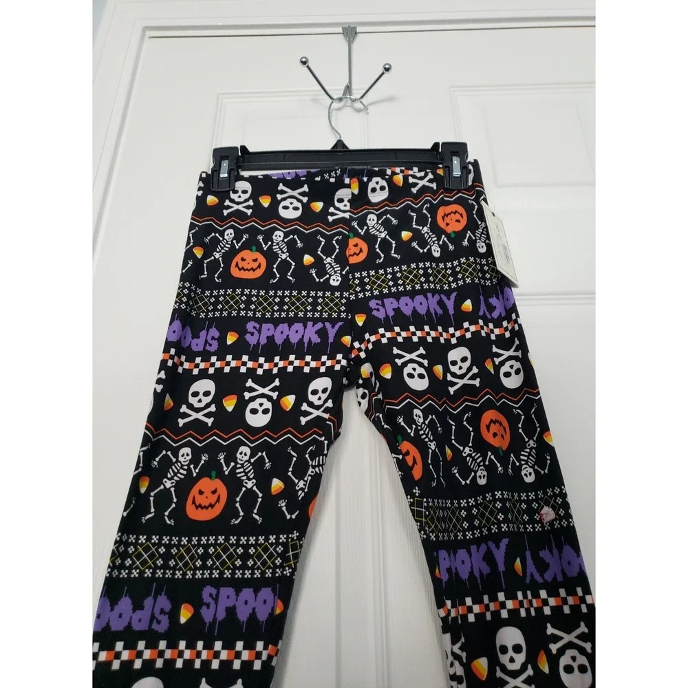 No Comment Cloths‎ Junior Halloween Leggings Size Small